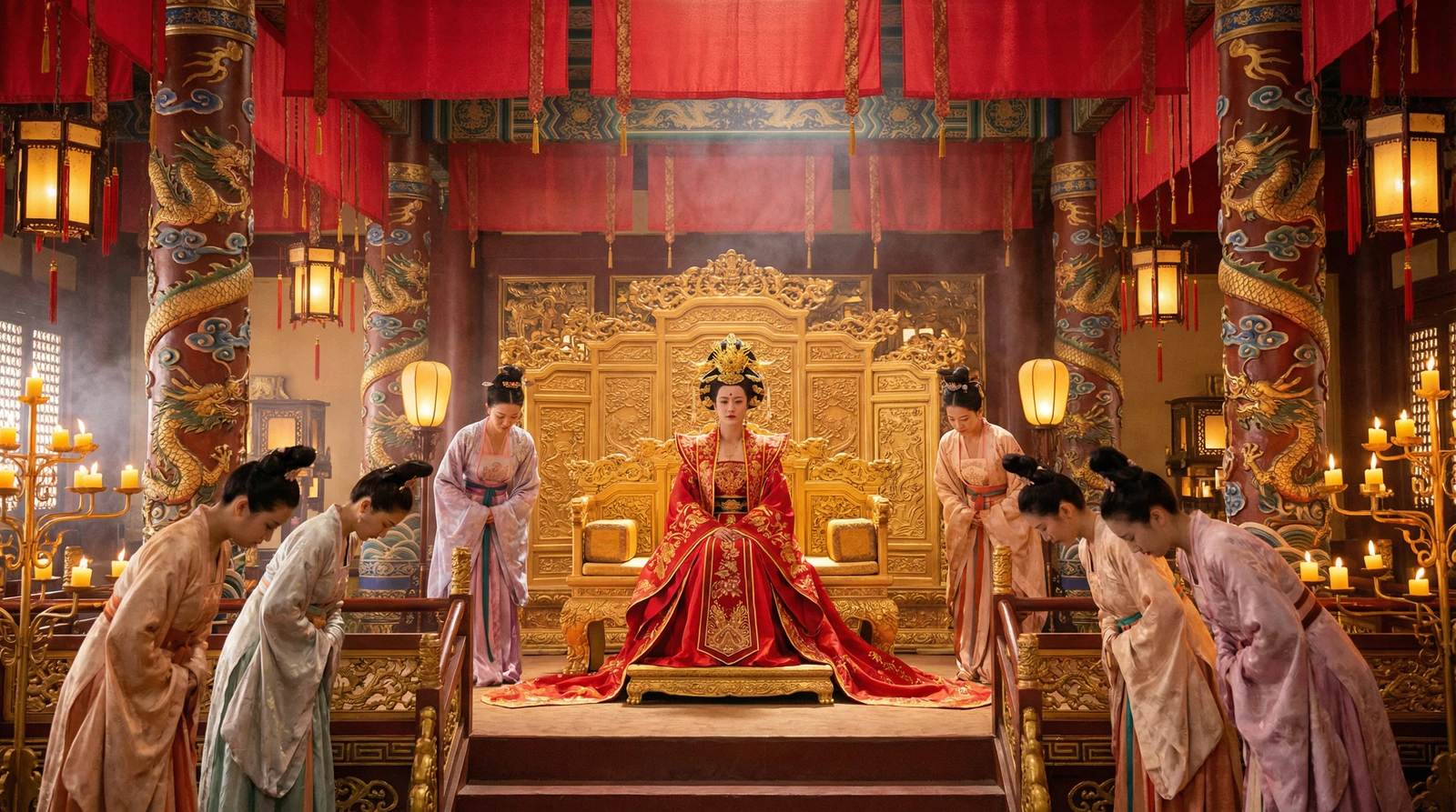 小马拉大车国产视频栏目古装宫廷大戏拍摄现场